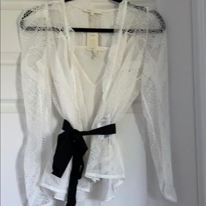 NWT MAJE Lace cardigan & top - size 1